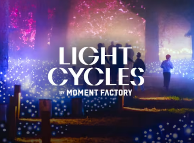 Boleto Details: Light Cycles: ¡Una experiencia inmersiva nocturna entre luces y sonidos de la naturaleza!