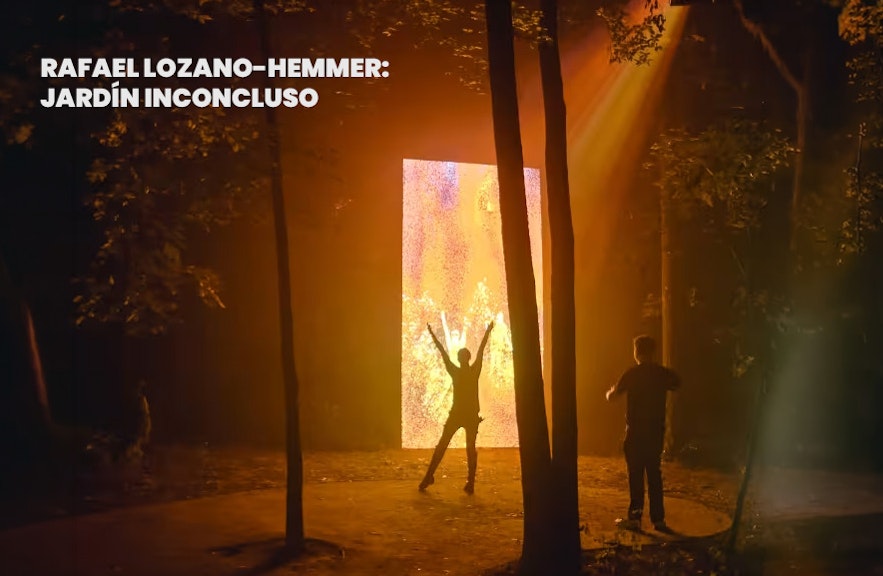 Rafael Lozano-Hemmer: Jardín inconcluso