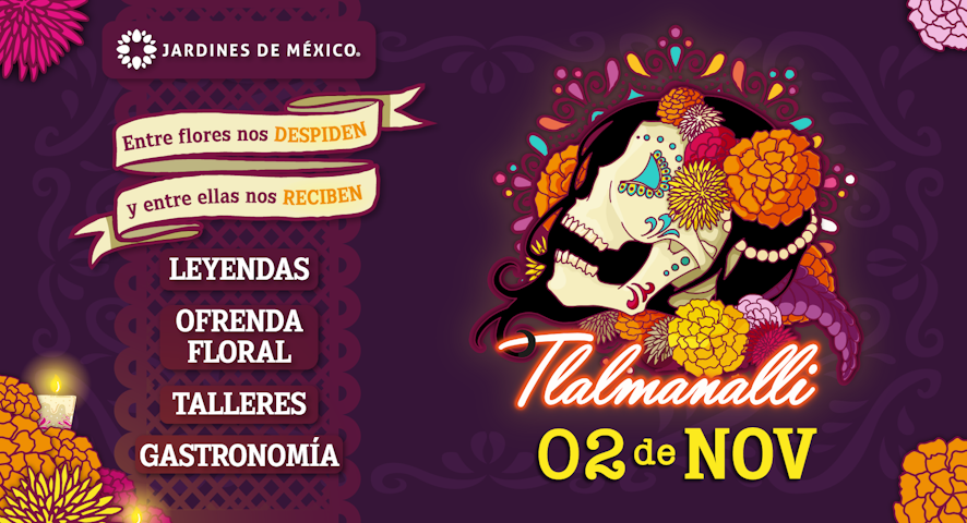 Tlalmanalli Festival Día de Muertos